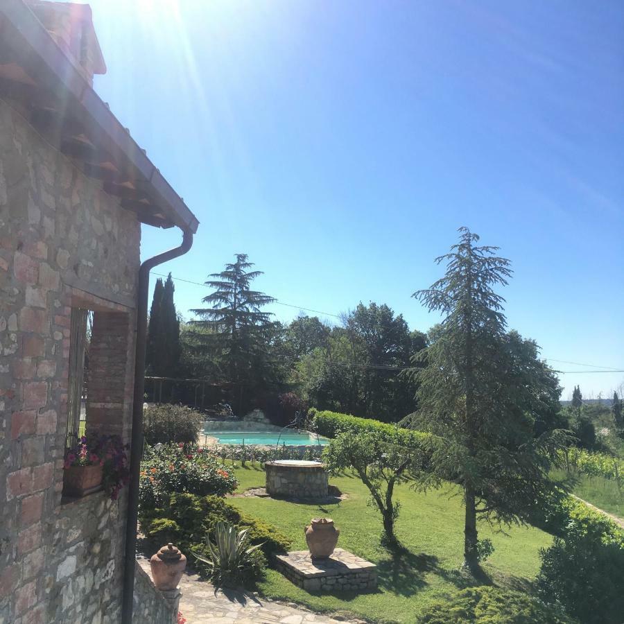 Residenza Cornino Daire Castellina in Chianti Dış mekan fotoğraf